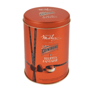 Boite en métal - Truffes fantaisie au Cointreau - 500g
