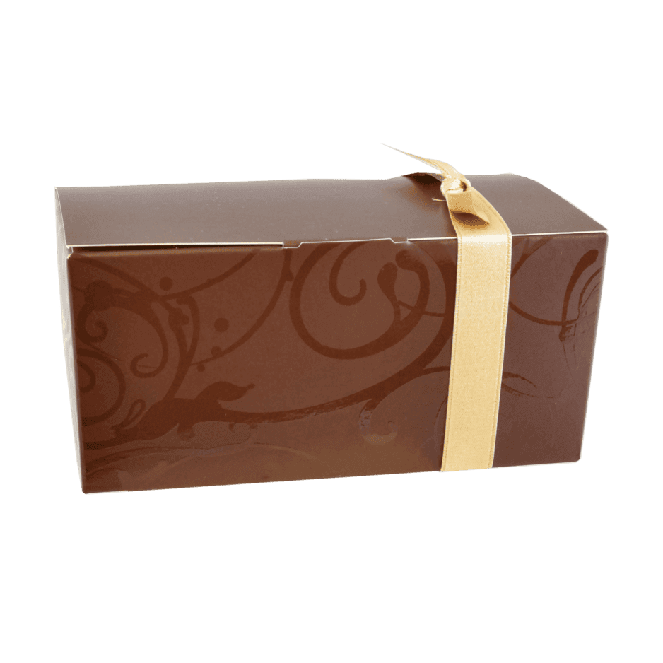 Confiseur - Bistre - noeud or - cocoa truffles