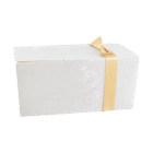 Confiseur - Gris perle - noeud or - grossiste chocolat