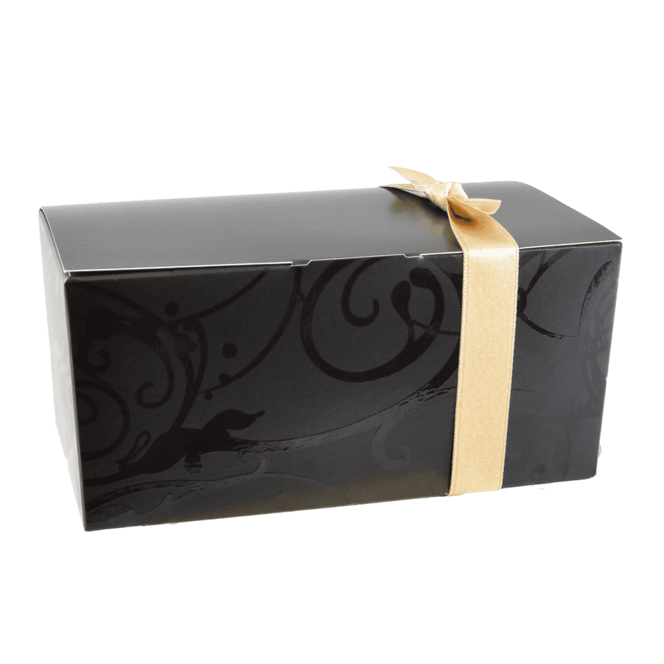 Confiseur - Noir - noeud or - french chocolates