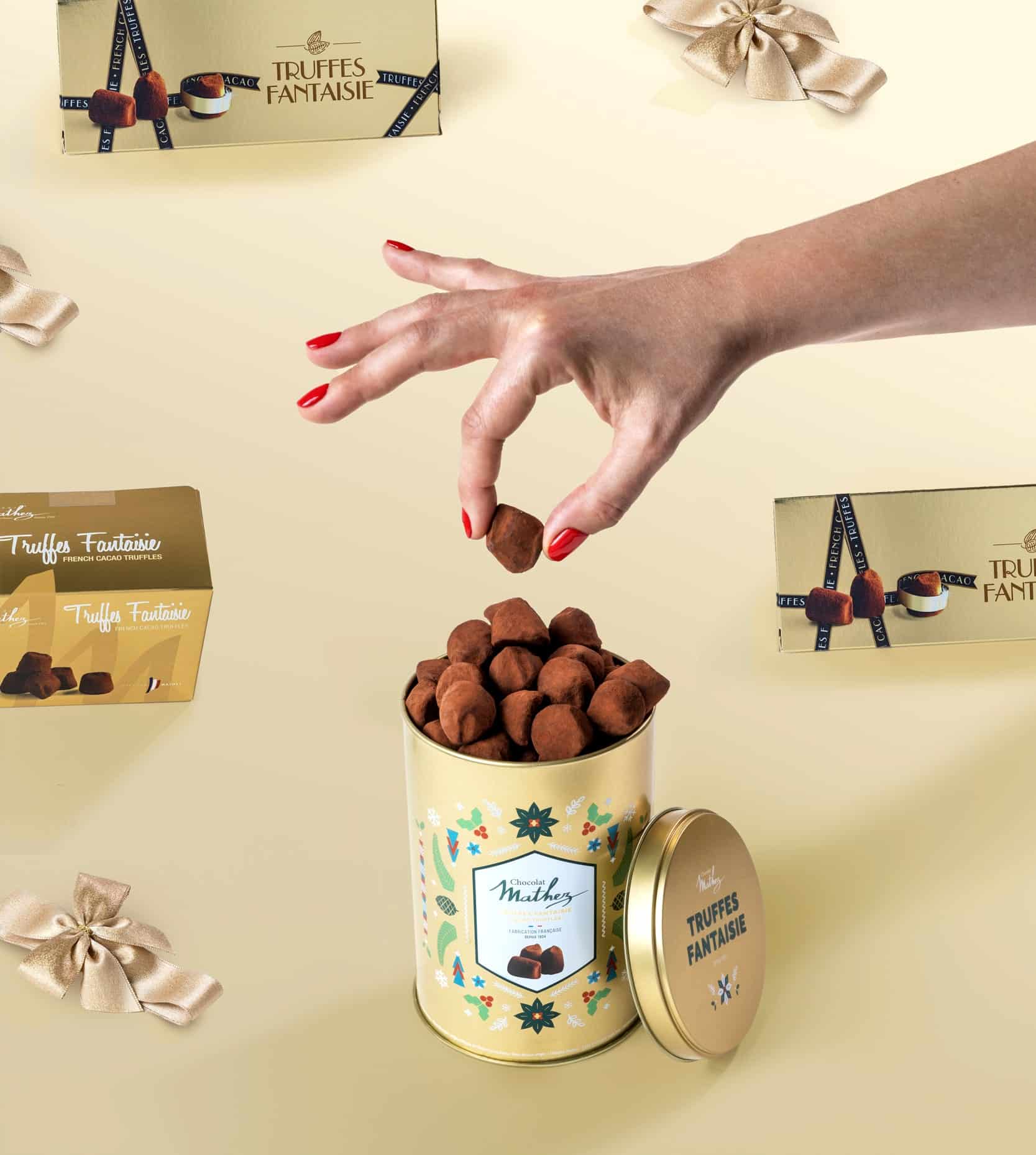 Truffes en cacao pour les entreprises