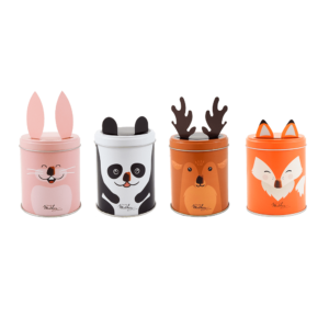 Mini boites métal Animaux - Truffes ou Truffes fantaisie - 100g