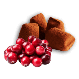 Truffes cranberries