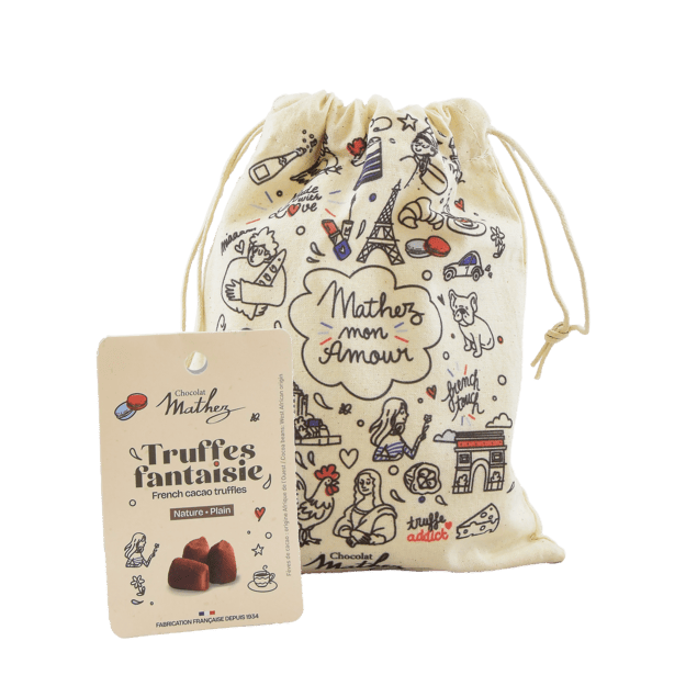 The French bag - French cocoa truffles - 200g – Chocolat Mathez